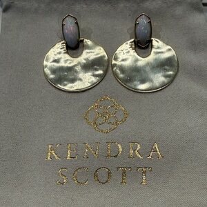 Kendra Scott Gold and Iridescent Earrings